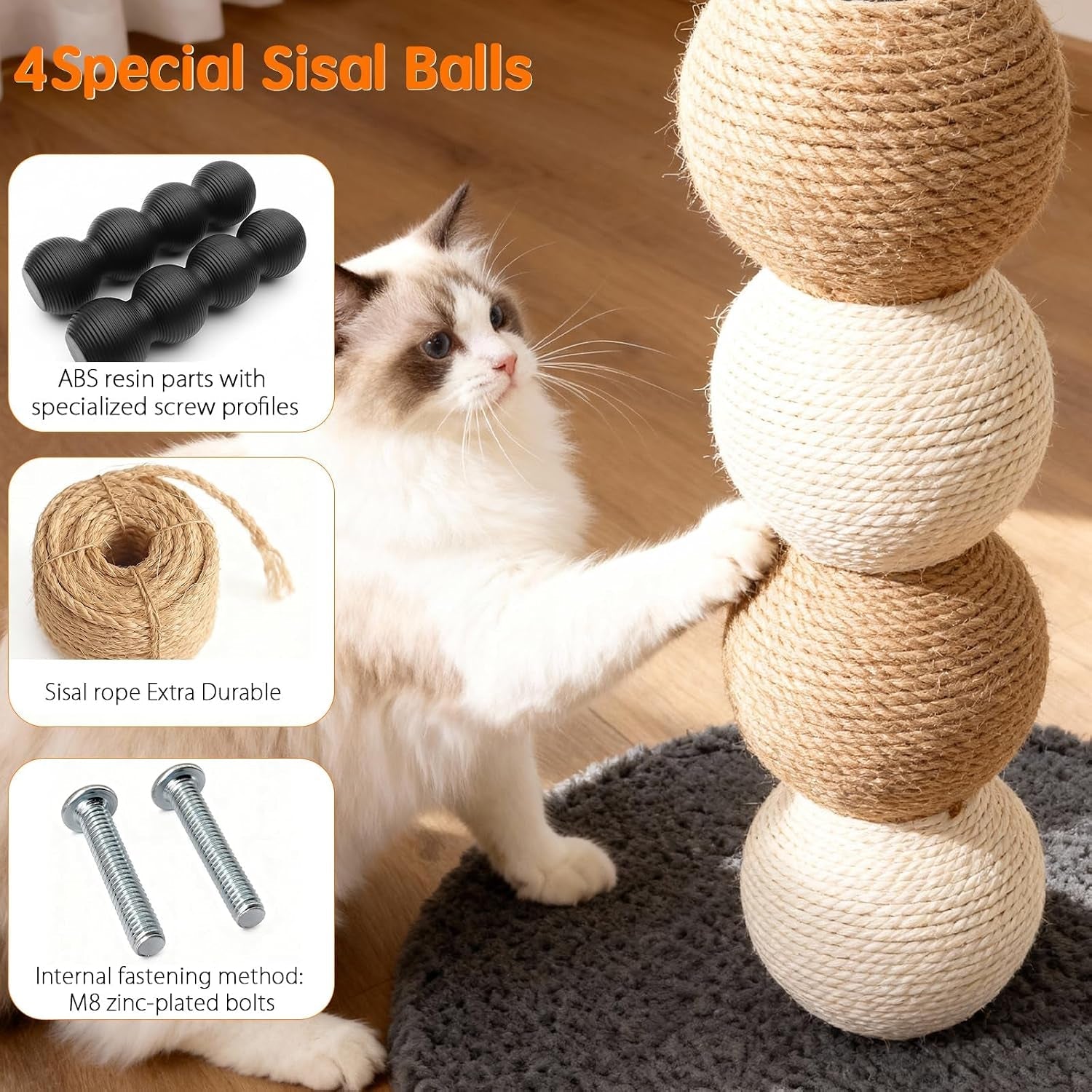 2026-upgraded-2-pack-cat-scratching-post-replacement-13-8-x-3-93-sisal-scratching-poles-with-m8-screws-modern-cat-tree-replacement-parts-for-indoor-cat-tower-repair-white