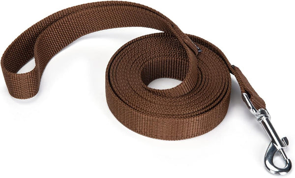 Strong Durable Nylon 10Ft Long Dog Training Leash, Traction Rope, 1 Inch Wide, for Small and Medium Dog (Black, 10 Feet)12