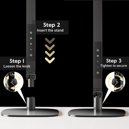 LED Desk Lamp for Home Office, Soft Edge-Lit Design - Modern Style | Eye-Caring Diffused Light, Professional Computer Light for Reading, Crafts & Zoom, Dimmable with 30 Modes, Memory & Timer9