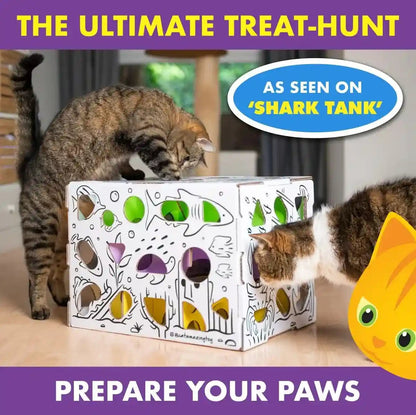 Cat Amazing MEGA – Cat Treat Puzzle Box – Interactive Food Maze – Cat Puzzle Feeder – Treat Box for Indoor Cats – Enrichment Food Toy – Best Cat Toy for Cats!2
