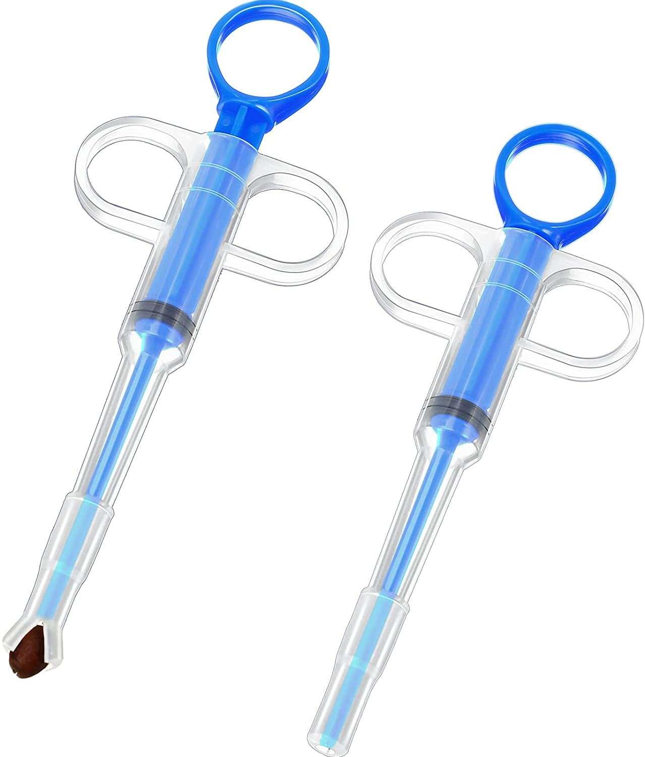 2-pcs-pet-pill-plunger-popper-for-small-cats-dogs-red