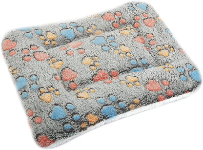 Small Animal Bed Mat, Soft & Warm, Suitable for Guinea Pig, Hamster, Rabbit, Rat and Bearded Dragon (X-Large(13.3''X9.4''), Star Grey)12