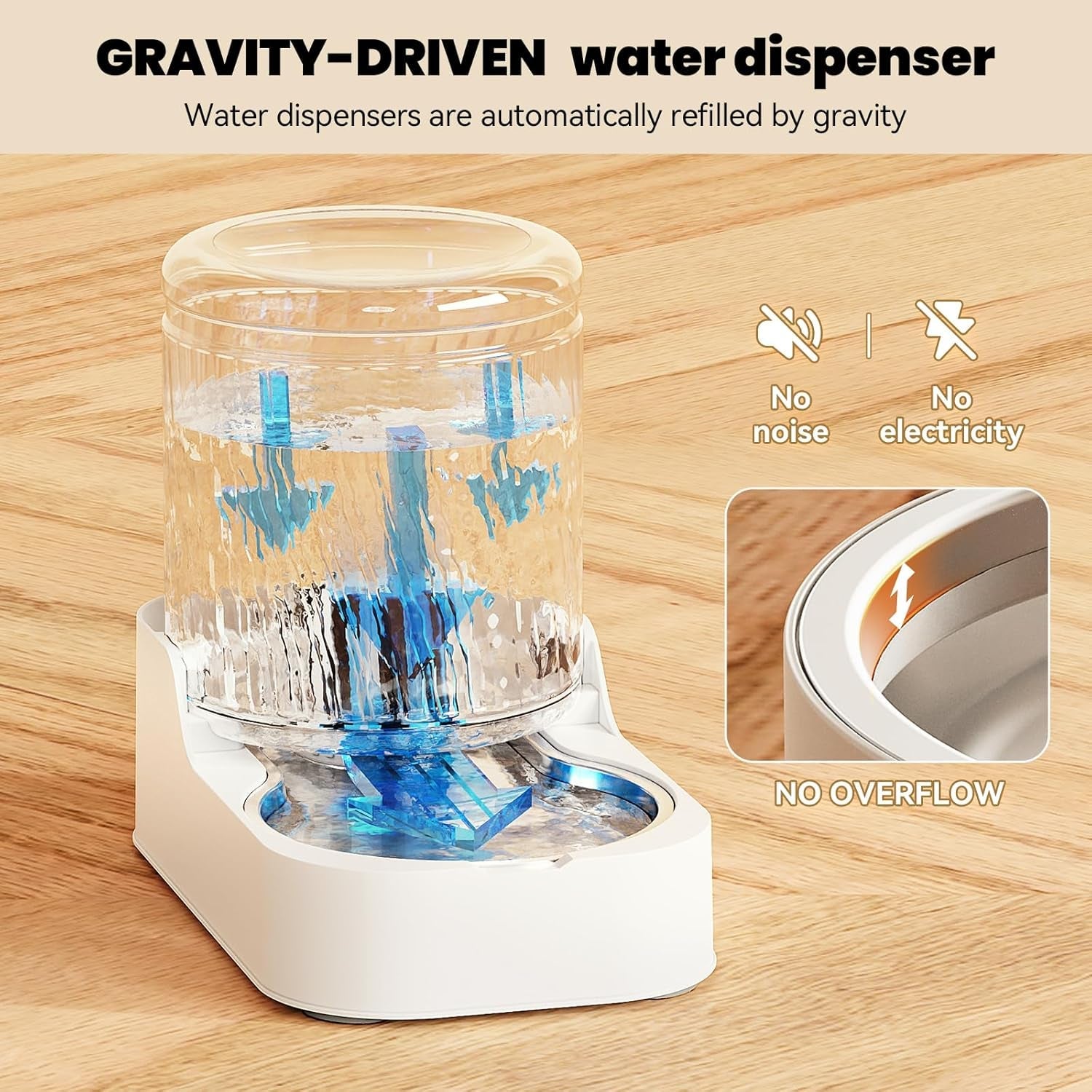 junspow-automatic-cat-water-dispenser-with-stainless-steel-bowl-dog-water-bowl-dispenser-adjustable-water-dispensing-auto-pet-waterer-for-cats-and-dogs