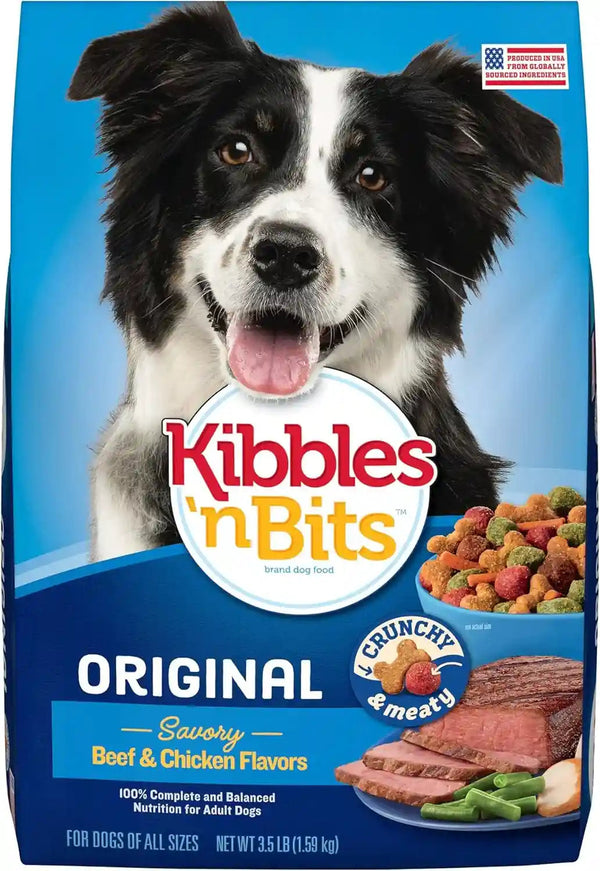 Kibbles 'N Bits Original Savory Beef & Chicken Flavor Dry Dog Food, 31 Pound Bag12