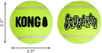 Kong Squeakair Dog Toy Tennis Ball - Medium, X 93