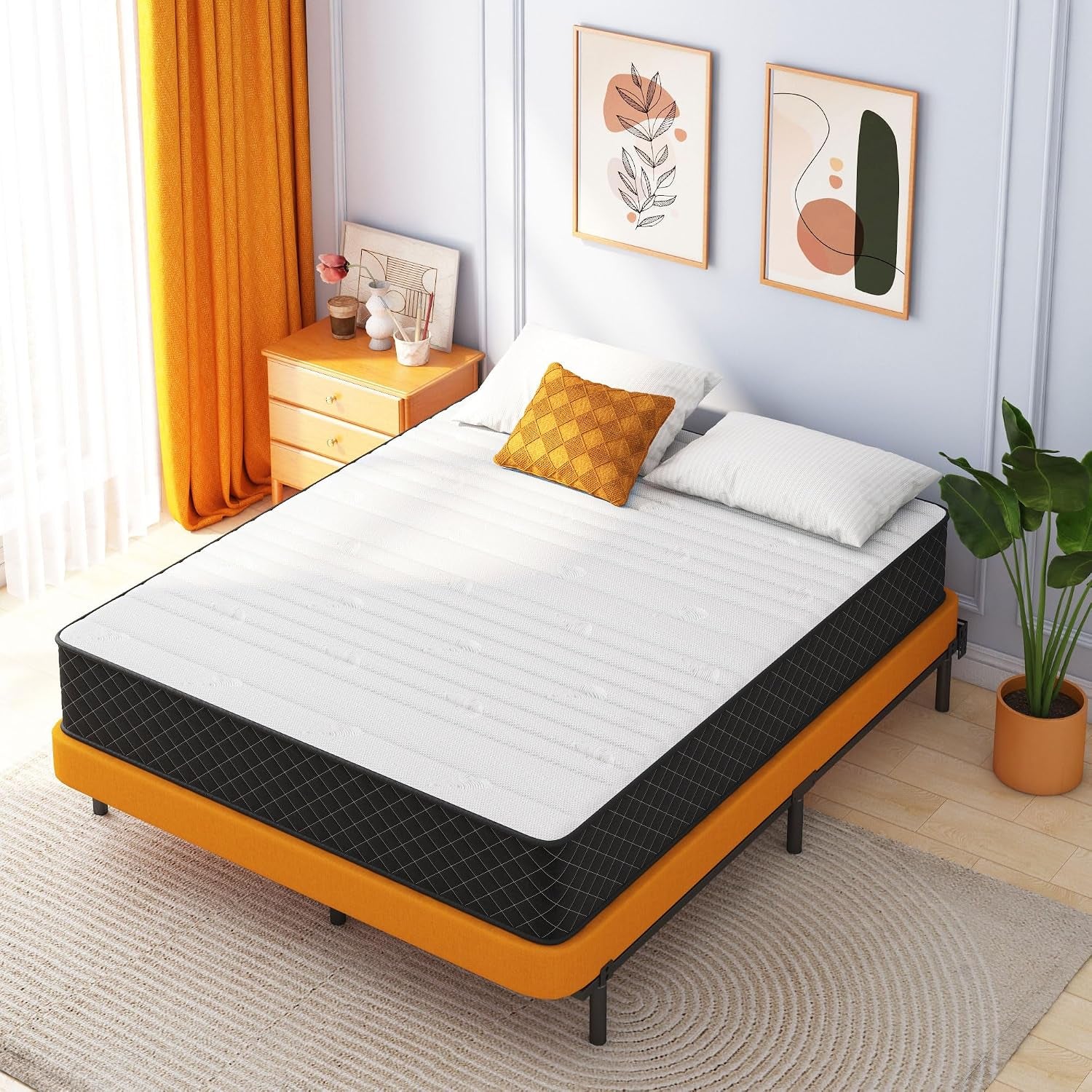double-mattress-12-inch-full-size-hybrid-mattresses-full-bed-matress-in-a-box-pressure-relief-fiberglass-free-firm-mattress-double-size-medium-firm-fiberglass-free-certipur-us-certified-pressure-relief-motion-isolation-individually-pocketed-springs