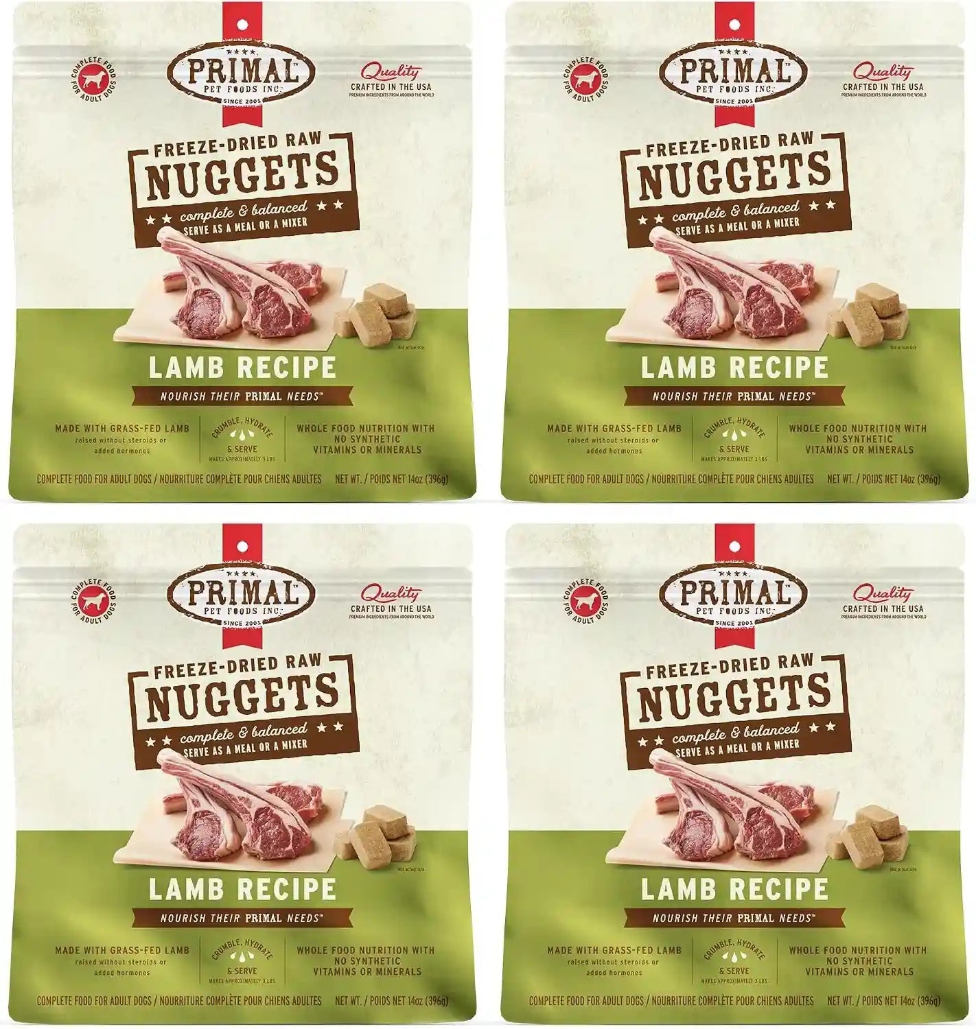 primal-freeze-dried-dog-food-nuggets-chicken-complete-balanced-meal-topper-or-treat-premium-healthy-grain-free-high-protein-raw-dog-food-14-oz-complete-balanced-nutrition-meal-topper-or-treat-grain-free-high-protein-no-synthetic-vitamins-minerals