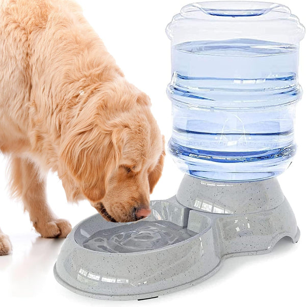 Dog Water Bowl Dispenser,3 Gallon/ 11L Pet Water Dispenser Station for Large Dogs and Cats,Gravity Automatic Feeder,Large Size Dog Drinking Fountain7