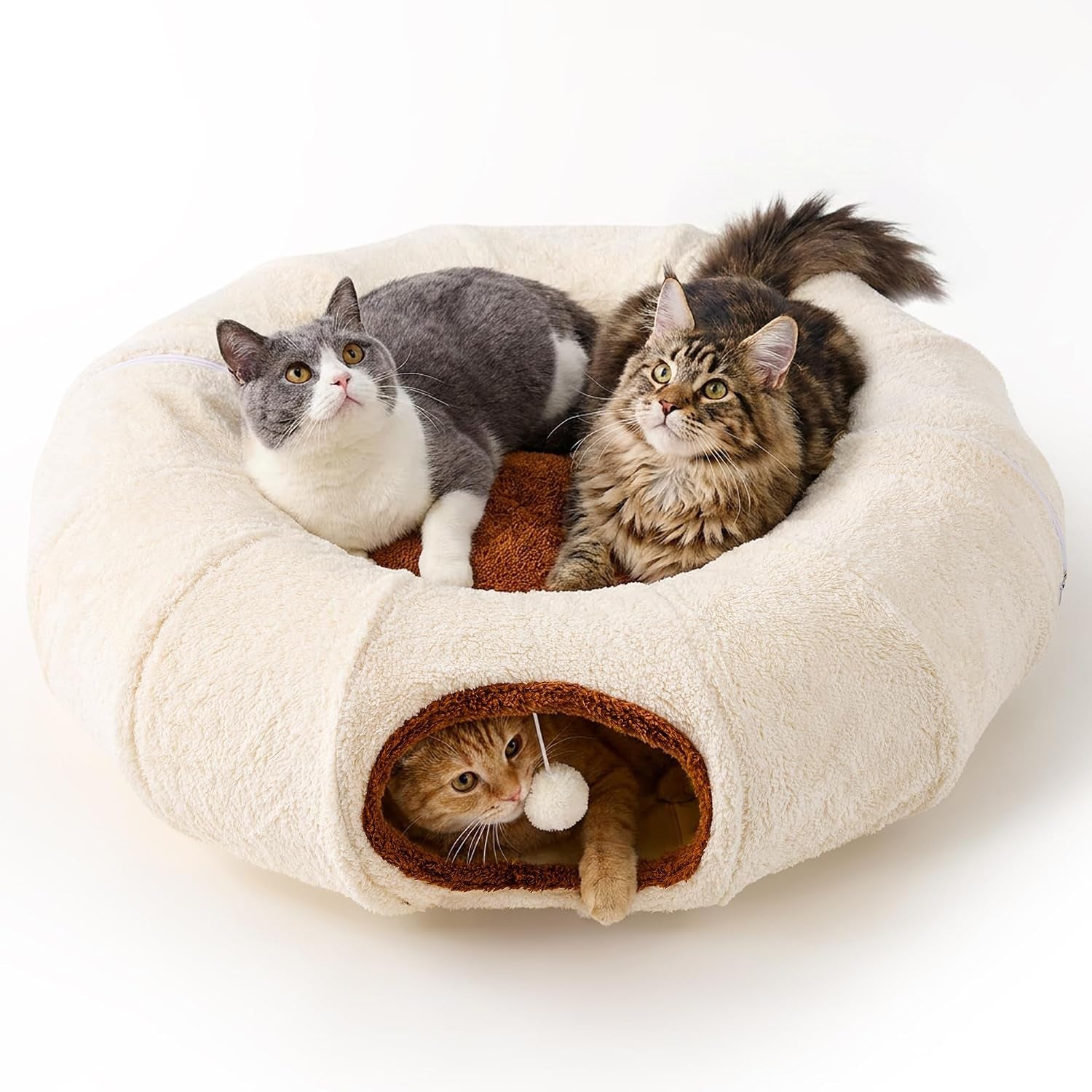 zomisia-cat-tunnel-bed-for-indoor-cats-cute-cat-donut-toy-tunnel-for-small-large-cats-peekaboo-pet-cave-play-tunnel-toys-for-kitten-rabbit-beige
