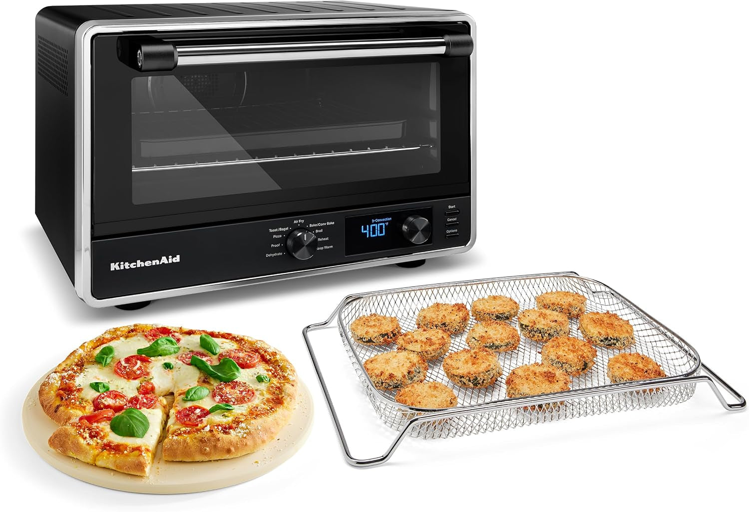 kitchenaid-digital-countertop-oven-air-fryer-pizza-stone-kco128bm-no-flip-air-fry-basket-and-360-air-fry-system-10-essential-cooking-settings-pizza-stone-included