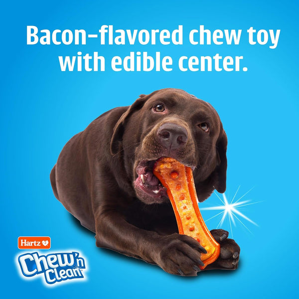 Hartz Chew 'N Clean Dental Duo Dog Treat & Chew Toy, Color Varies, Medium, 3 Pack3