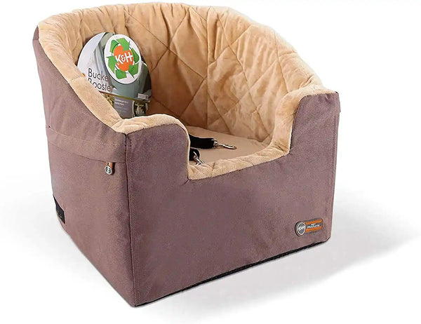 K&H Pet Products Bucket Booster Dog Car Seat, Sturdy Cat or Dog Booster Seats - Large Realtree Edge15