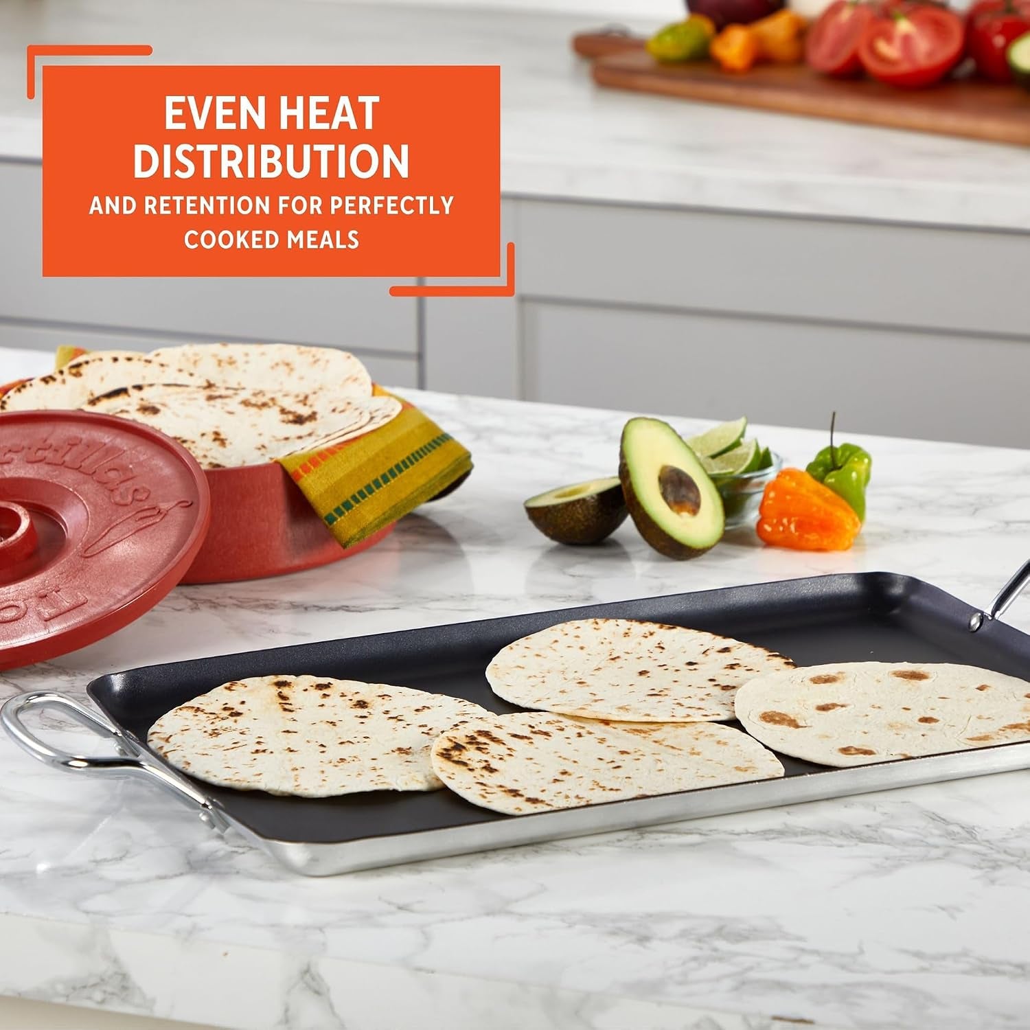 double-burner-griddle-non-stick-20-inch-black-nonstick-coated-surface-dual-side-handles-ideal-for-breakfast-foods-perfect-for-gatherings