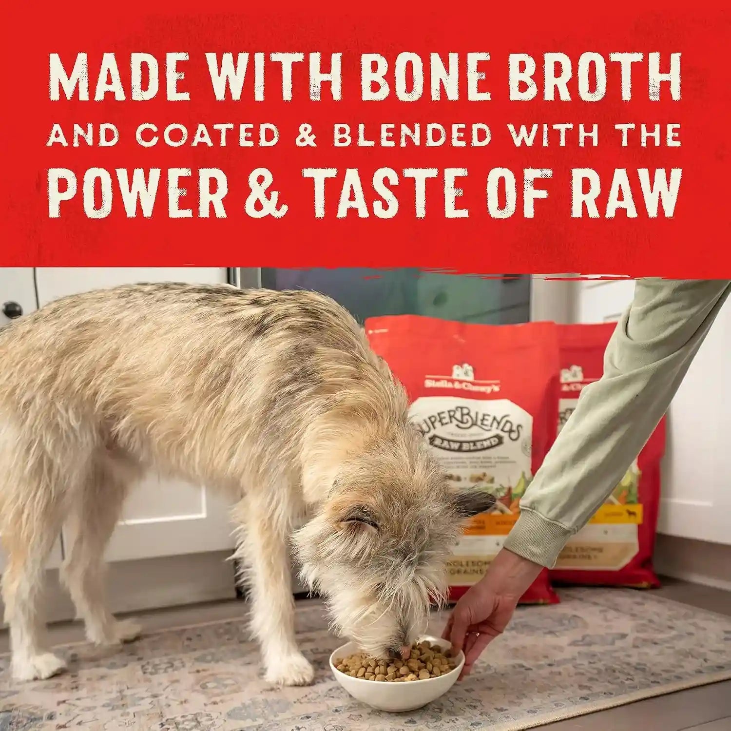 stella-chewys-superblends-raw-blend-wholesome-grains-grass-fed-beef-beef-liver-lamb-recipe-with-superfoods-3-25-lb-bag