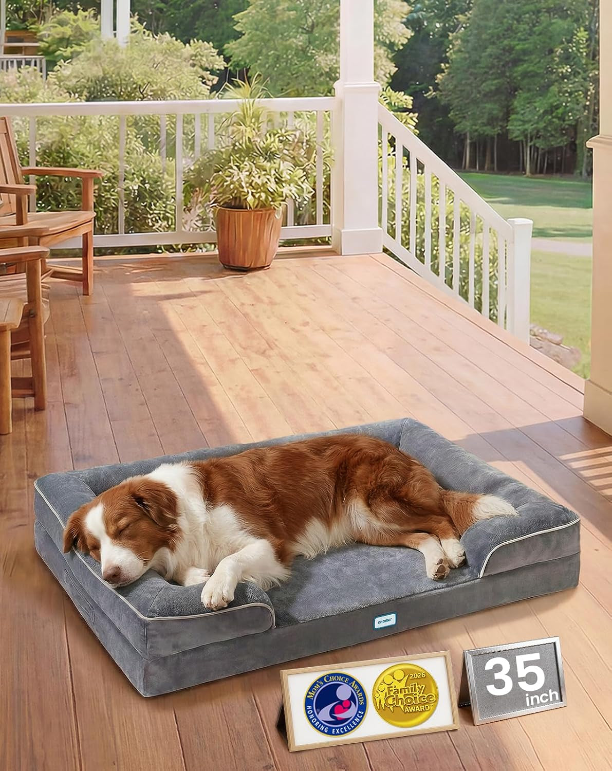 ohgeni-orthopedic-extra-large-dog-bed-couch-memory-foam-44-inch-gray-waterproof-pet-bed-with-machine-washable-removable-cover-soft-comfortable-fabric