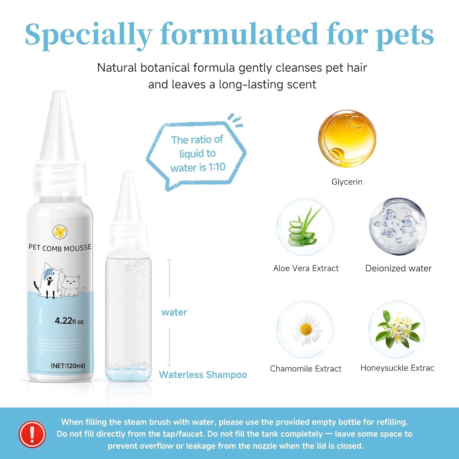 pet-steam-brush-for-dogs-cats-3-in-1-shedding-grooming-tool-self-cleaning-spray-comb-with-mist-dog-brush-for-shedding-cat-brush-for-hair-removal-long-haired-pets-waterless-shampoo