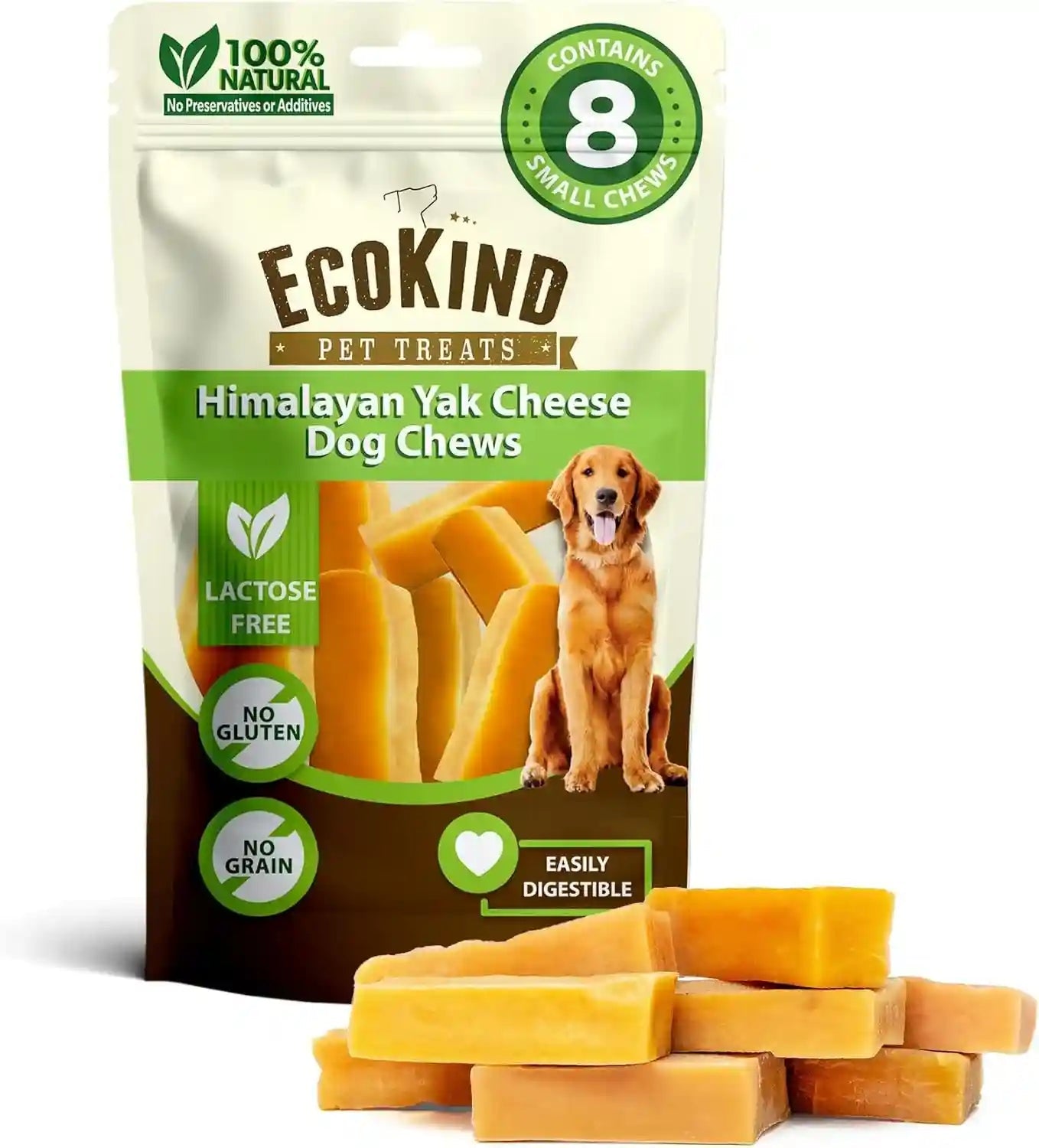 ecokind-yak-cheese-himalayan-dog-chews-yak-chews-for-large-dogs-4-5-bones-1-lb-long-lasting-for-aggressive-chewers-only-3-ingredient-natural-high-protein-dental-dog-treats-no-additives-or-lactose