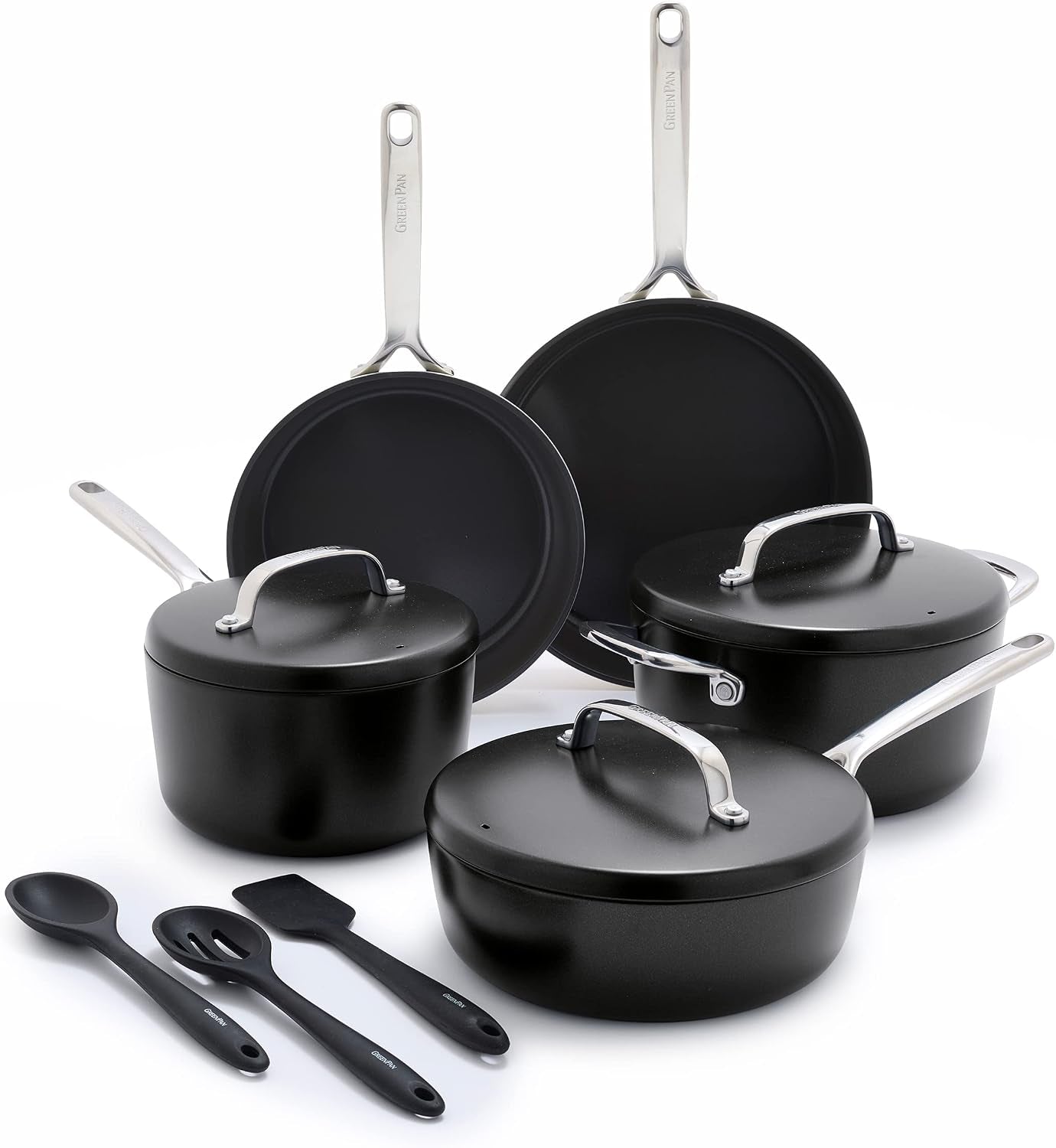 gp5-hard-anodized-healthy-ceramic-nonstick-14-piece-cookware-pots-pans-set-heavy-gauge-scratch-resistant-stay-flat-surface-induction-mirror-finish-handle-oven-safe-pfas-free-black