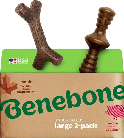 Benebone Small 4-Pack Dog Toys for Aggressive Chewers – under 30 Lbs21