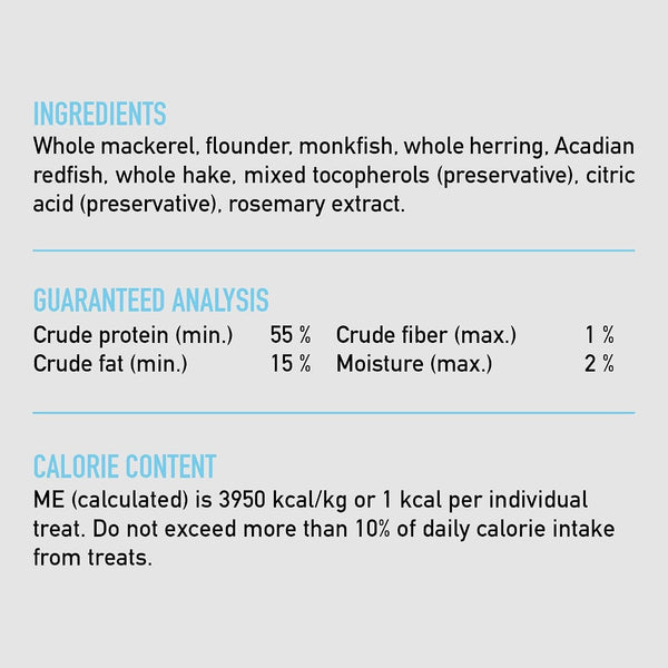 ORIJEN Freeze Dried Cat Treats Grain Free WHOLEPREY, 1.25Oz Bag | 99% Animal Ingredients, Freeze Dried, Grain Free, High Protein, Wild-Caught Fish, 1 Calorie Each, Ideal for Training5