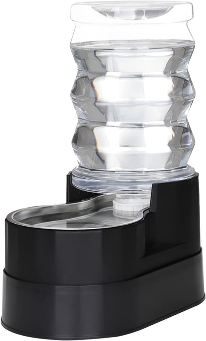 RIZZARI 8L Gravity Dog Water Dispenser: Stainless Steel Bowl Anti-Splash | Wide Mouth Easy Cleaning/ Dishwasher Safe/No Electricity Needed/ Filtered Fresh Water / Multi-Pet Homes26