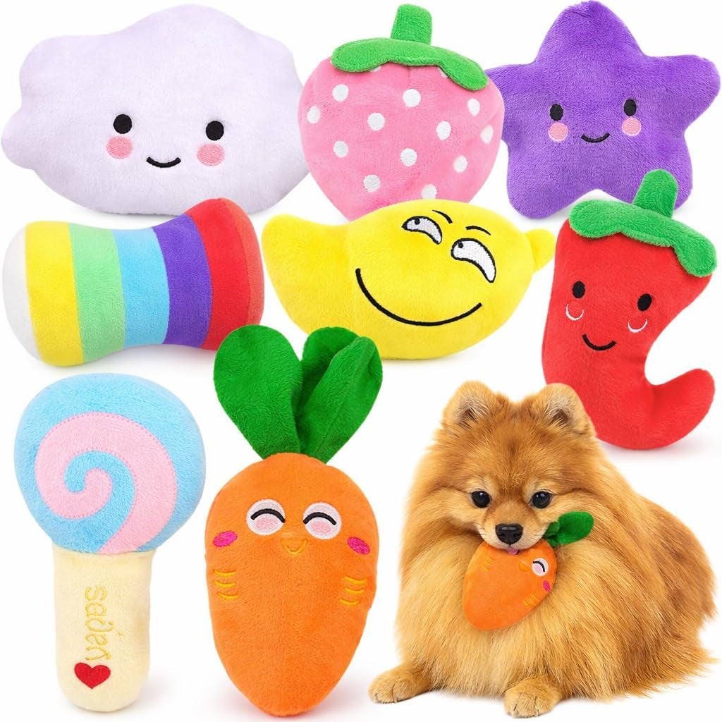 loyee-dog-squeaky-toys-8-pack-puppy-plush-squeaky-toys-for-medium-small-dogs-cute-pet-toys-stuffed-puppy-chew-toys-for-teething-interactive-toys-set-for-puppy-supplies