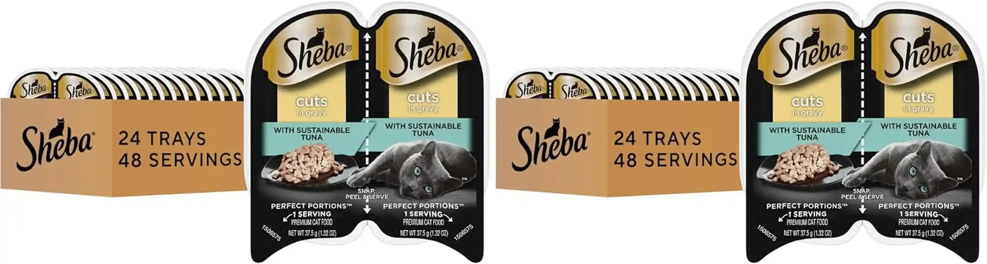 sheba-perfect-portions-cuts-wet-cat-food-sustainable-salmon-2-6-oz-24-ct-grain-free-sustainable-salmon-48-servings-no-fillers-or-artificial-flavors-essential-vitamins-minerals-twin-pack-trays