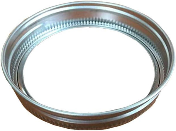 Regular Mouth Mason Jar Replacement Rings or Tops 24Pcs for Tinplate Metal | Durable & Rustproof Bands/Rings for Mason Jar, Jar, Canning Jars,Storage (Set of 24 Regular Mouth)3