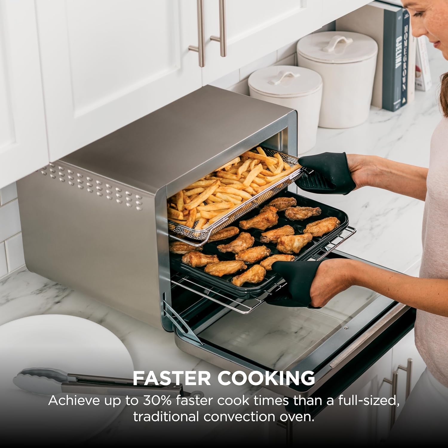 ninja-foodi-xl-pro-air-fry-oven-10-in-1-stainless-steel-dt201-fits-5-lb-chicken-air-fry-roast-bake-broil-toast-dehydrate-reheat-pizza-1800w