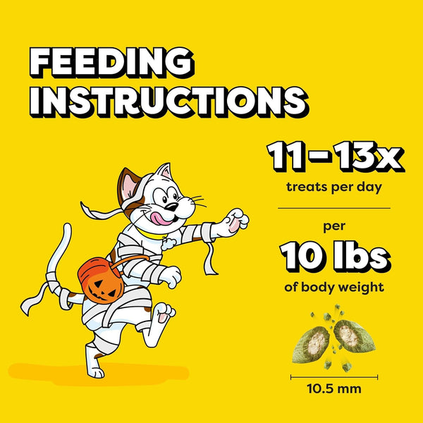 Temptations Classic Crunchy and Soft Cat Treats, Creepy Catnip, 16 Oz | under 2 Calories per Treat, 100% Complete & Balanced for Adult Cats, Resealable Stay-Fresh Tub, Use as Snack, Meal, or Topper8