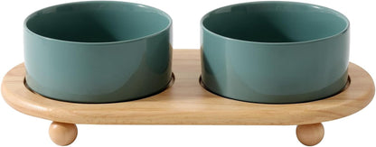 Havniva Cat Bowls Set of Two, 5.1” Ceramic Cat Food and Water Bowls | Cat Food Bowls Whisker Friendly, Non-Slip Base, Food-Grade Ceramic, Wide Opening, Dishwasher Safe, Cat Bowls for Indoor Cats13