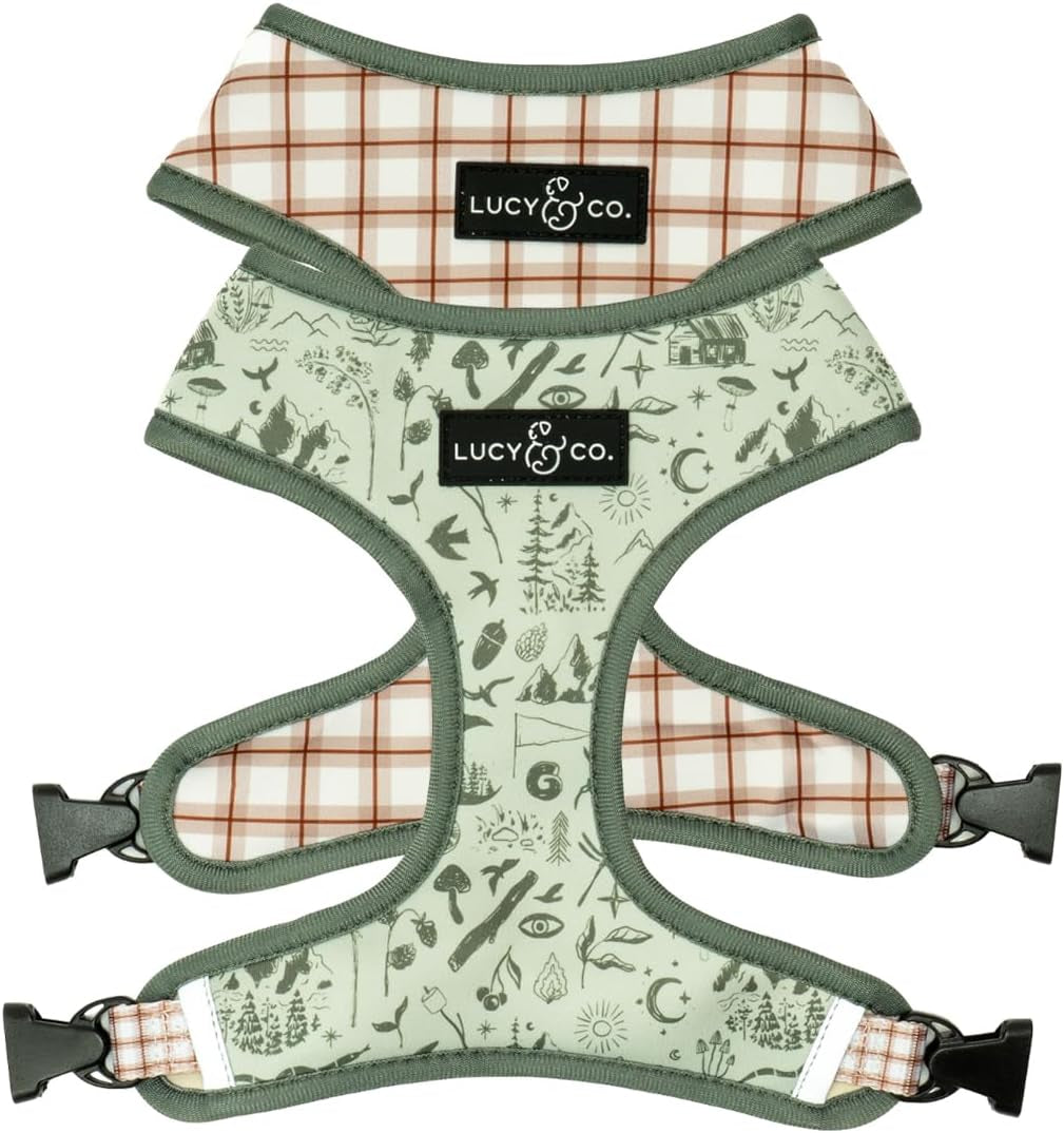 lucy-co-reversible-dog-harness-water-repellent-neoprene-dual-print-design-easy-swap-style-adjustable-comfort-fit-take-a-bow-reversible-harness-small