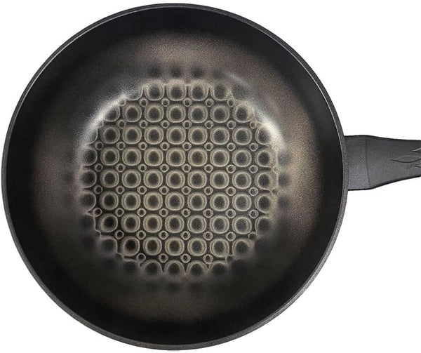 12" (30Cm) Non-Stick Saute Wok Pan with 3D Diamond Coating – Made in Korea, Stir Fry Pan for Kitchen6