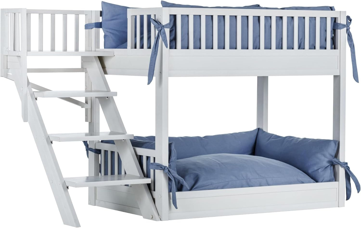 new-age-pet-ecoflex-aspen-dog-bunk-bed-in-grey-memory-foam-cushions-wide-stairs-non-toxic-easy-assembly