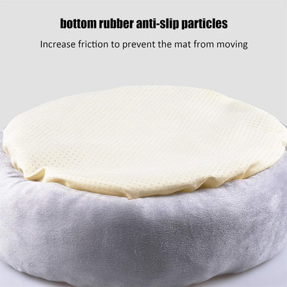 Medium Size Egg Tart Cat Litter Color Warm Pet Litter Four Seasons Universal Removable and Washable Pet Enclosure Design Pet Litter (Color : Blue) (Gray)3