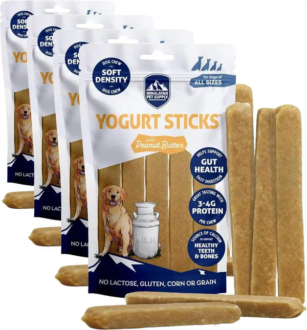 Himalayan Dog Chew Yogurt Sticks, Probiotic Treats, Peanut Butter, 5 Treats | Dog Chews with Prebiotics, Probiotics & Protein, Digestive Support, Lactose & Gluten Free, Natural Dog Treats for All Breeds16