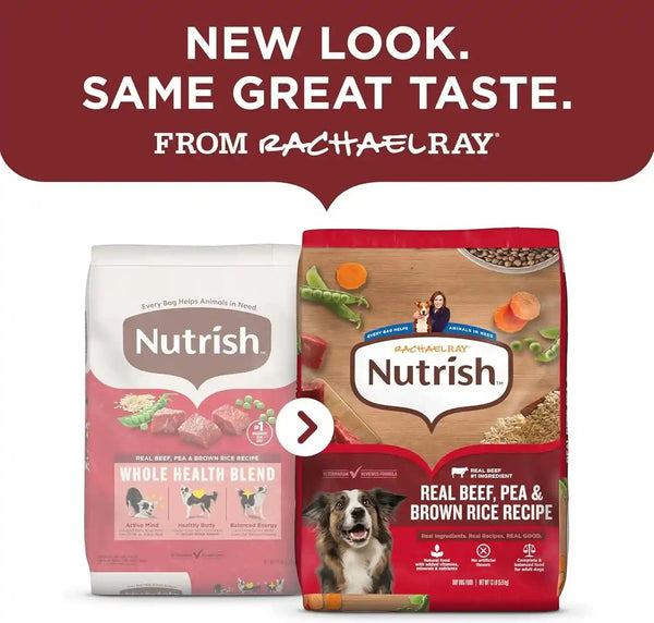 Nutrish Dry Dog Food, Beef, Pea & Brown Rice, 40 Lb. Bag (Rachael Ray)2