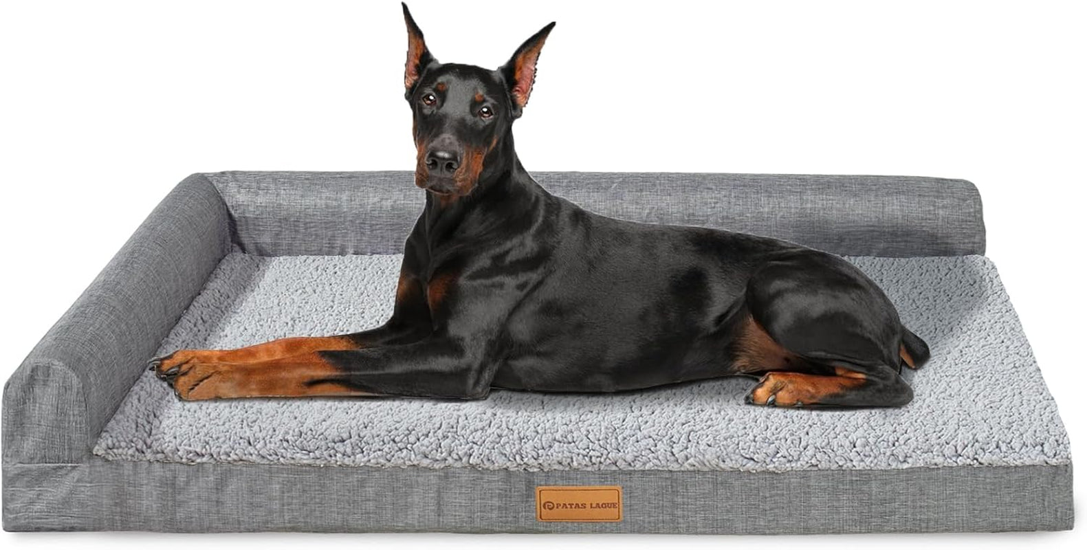 patas-lague-orthopedic-large-dog-bed-pet-sofa-beds-36x24-black-l-bolster-egg-crate-foam-dog-couch-for-large-sized-dogs-waterproof-removable-washable-cover-pet-mat-with-nonskid-bottom