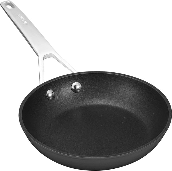 7 Inch Small Nonstick Frying Pan, Grey Egg Omelet Skillet | Non Toxic, Even Heating, Easy Clean, Dishwasher & Oven Safe, Suitable for Gas & Electric & Induction Stoves, PFOA & PFAS Free1