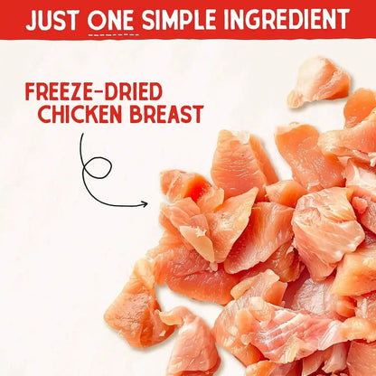 Stella & Chewy'S Freeze-Dried Raw Chicken Breast Dog Treats - Single Ingredient, No Additives - Premium Training Treats - Perfect for Picky Eaters - 2.75Oz Bag7