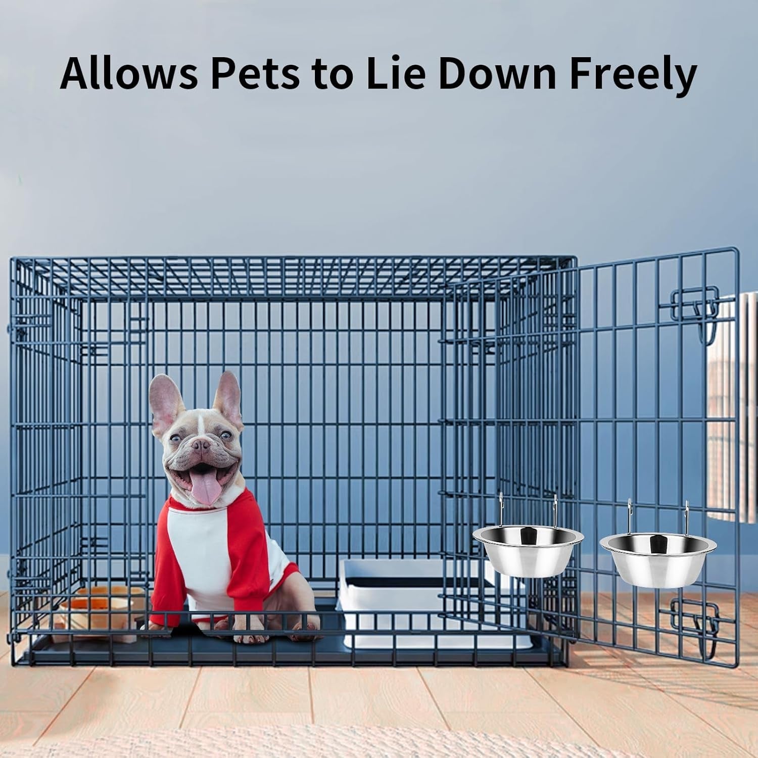 fri4free-2pcs-8oz-stainless-steel-hanging-kennel-water-bowls-easy-to-use-no-spill-fits-small-crate-kennel-cage-catio-for-dogs-puppies-cats-small-pet-food-water-feeding-holder