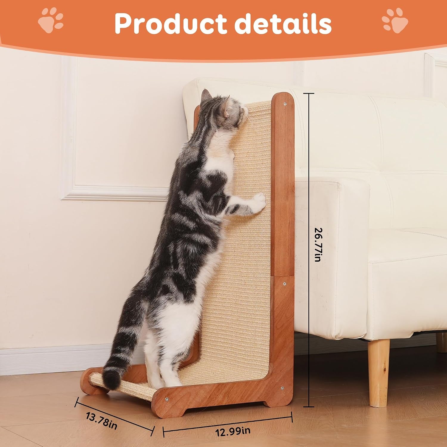 large-cat-scratching-post-for-indoor-cats-26-8-solid-wood-frame-natural-sisal-l-shape-cat-scratch-pad-vertical-cat-scratcher-cat-scratching-board-cat-scratch-post-perfect-cat-furniture