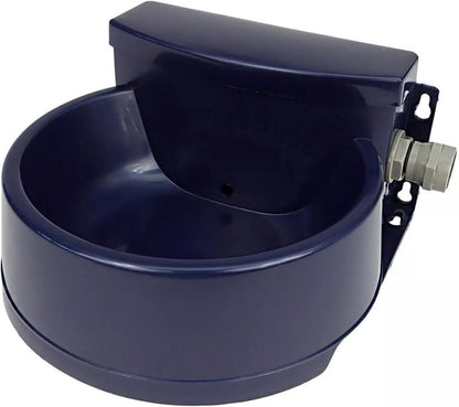Coastal Pet Bergan Auto-Wata - Outdoor Dog & Cat Water Dispenser - Automatic Water Bowl for Pets - Made from Durable, Bpa-Free Plastic - Self-Watering Cat & Dog Bowl - Navy, 48 Ounces1
