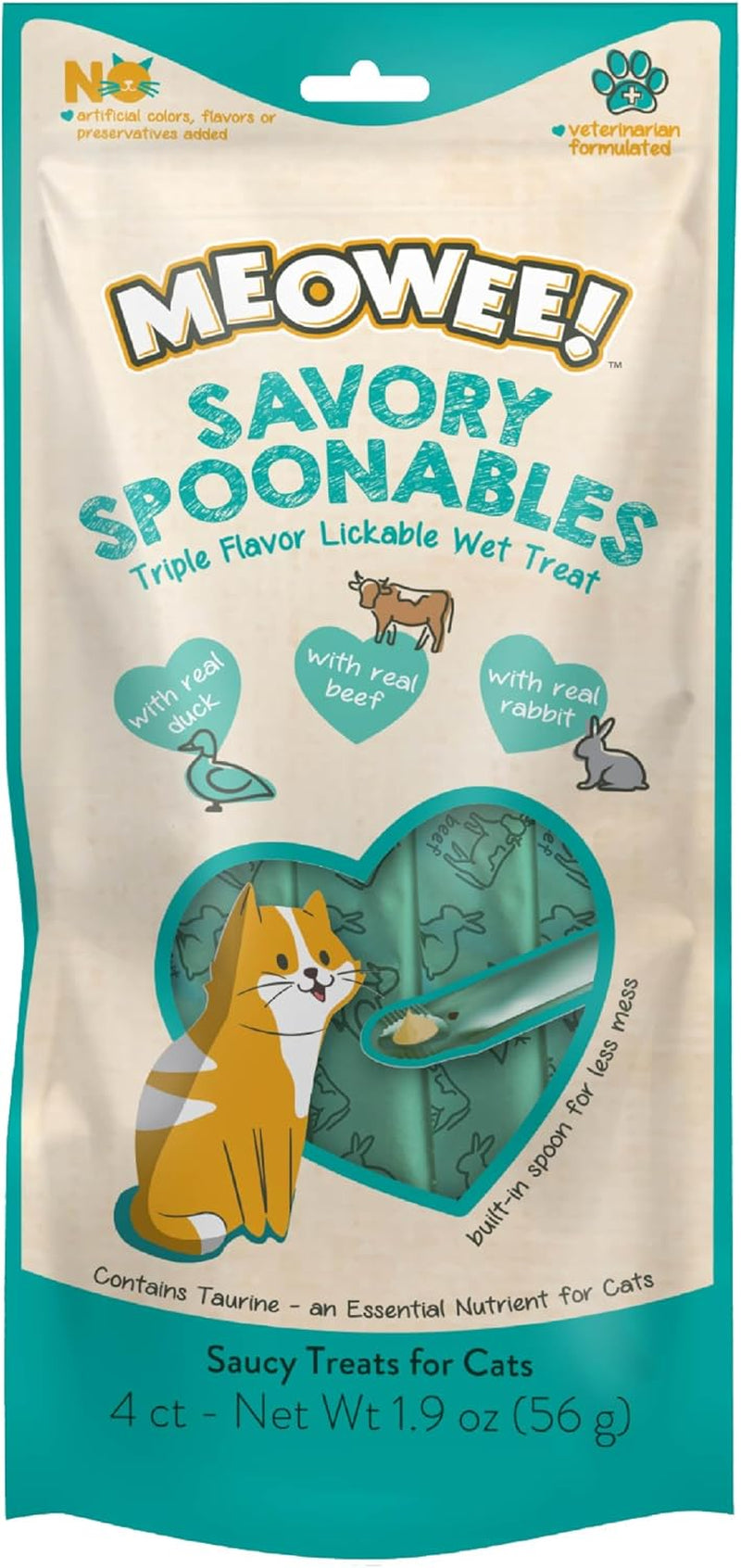 meowee-savory-spoonables-variety-pack-12-count-tube-triple-flavor-squeezable-lickable-wet-treats-for-cats-with-built-in-spoon-for-less-mess