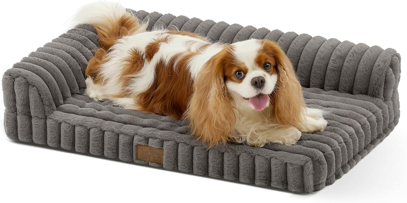 cozy-kiss-ultra-soft-faux-rabbit-fur-dog-bed-for-medium-dogs-36x27-orthopedic-foam-couch-removable-washable-cover-waterproof-lining-cream