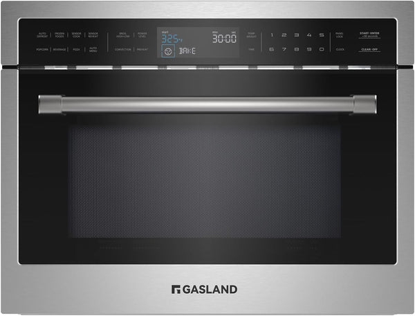 24 Inch Built in Microwave Oven, 1000W, 11 Levels, Sensor Cook, Touch Control, LCD Display, 1.6 Cu. Ft Wall Microwave Oven Combos, Stainless Steel1