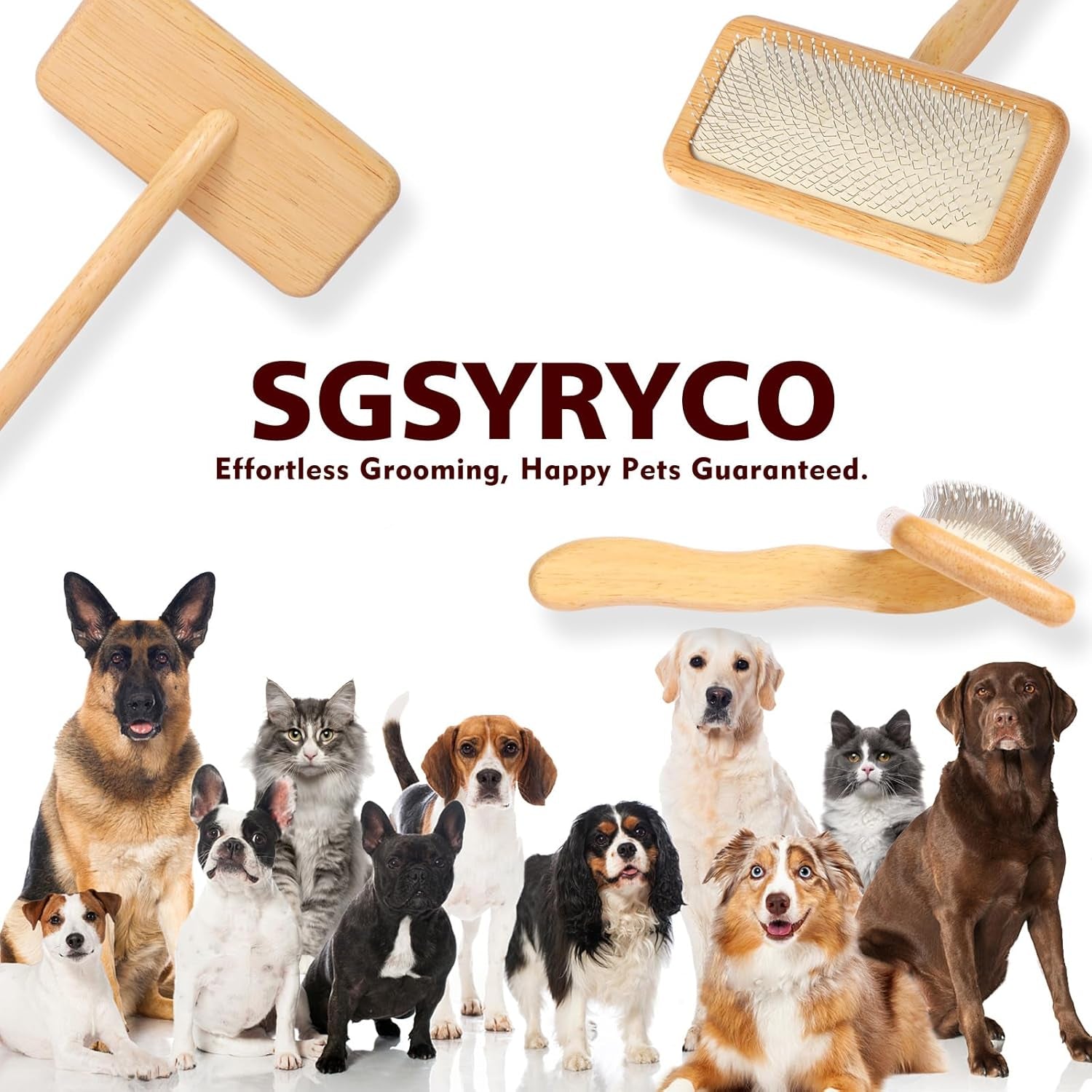 slicker-brush-for-dogs-cats-dog-cat-brush-for-shedding-grooming-deshedding-tool-loose-fur-removal-undercoat-removal-gentle-coated-tips-air-cushion-pad-long-short-hair-pet-detangling