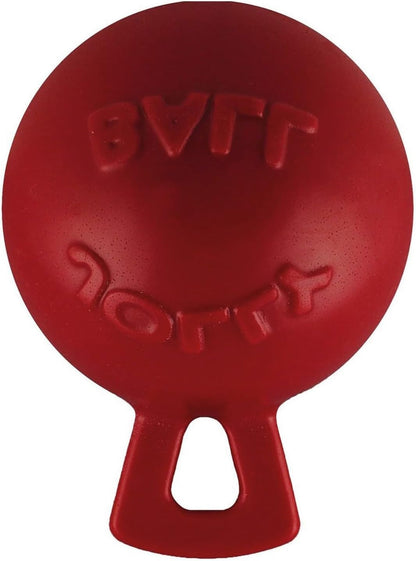Jolly Pets Tug-N-Toss Heavy Duty Dog Toy Ball with Handle, 8 Inches/Large, Red (408 RD)6