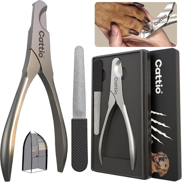 Dog Nail Clippers - All Steel Material, Built-In Spring,Heavy Duty Dog Nail Trimmer Full Metal Razor Sharp Professional for All Dogs Cats with Thick Toena,Dog Nail Trimmers9