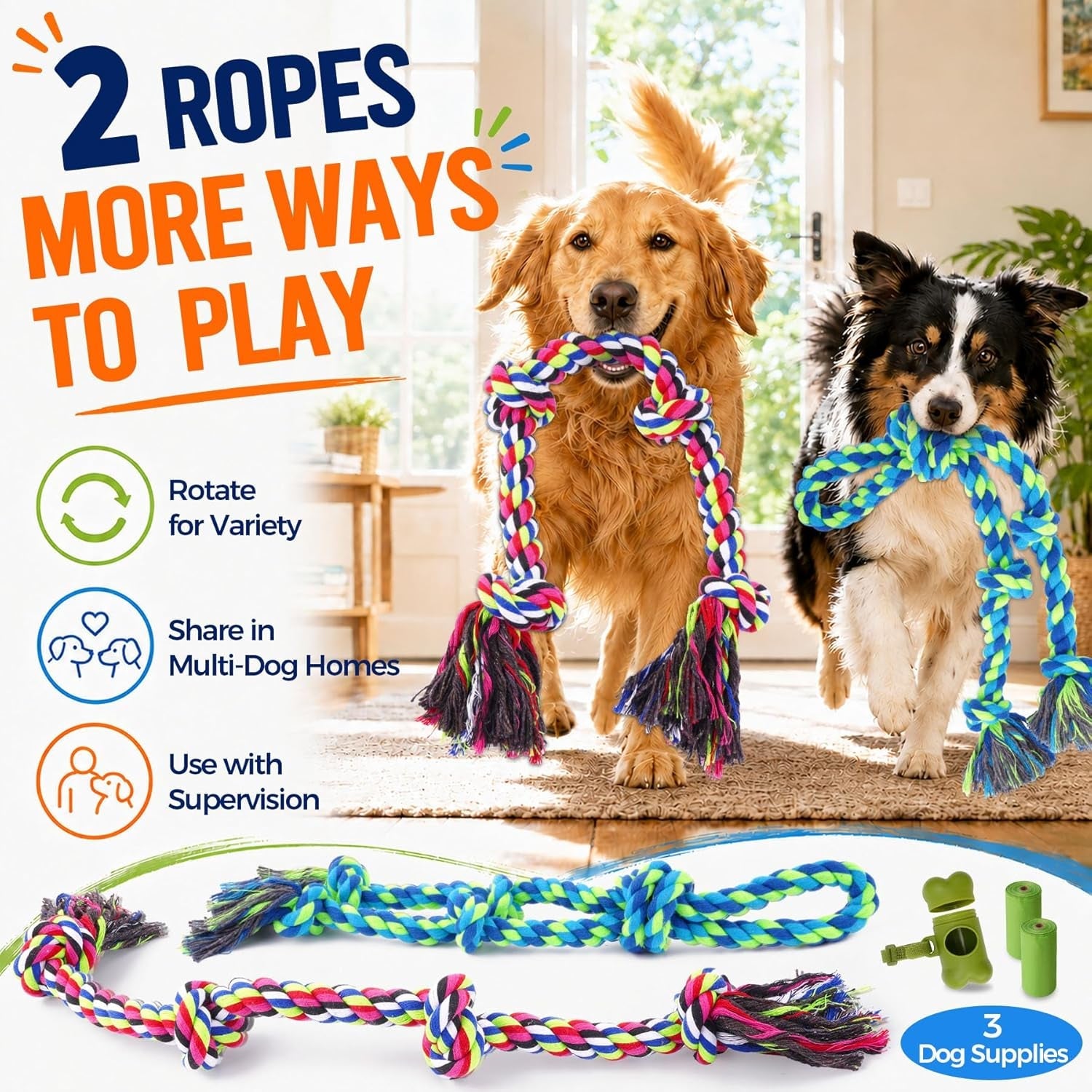 tough-dog-rope-toys-for-aggressive-chewers-tough-tug-of-war-dog-toys-for-large-medium-small-dogs-5-pack-including-2-ropes-3-supplies